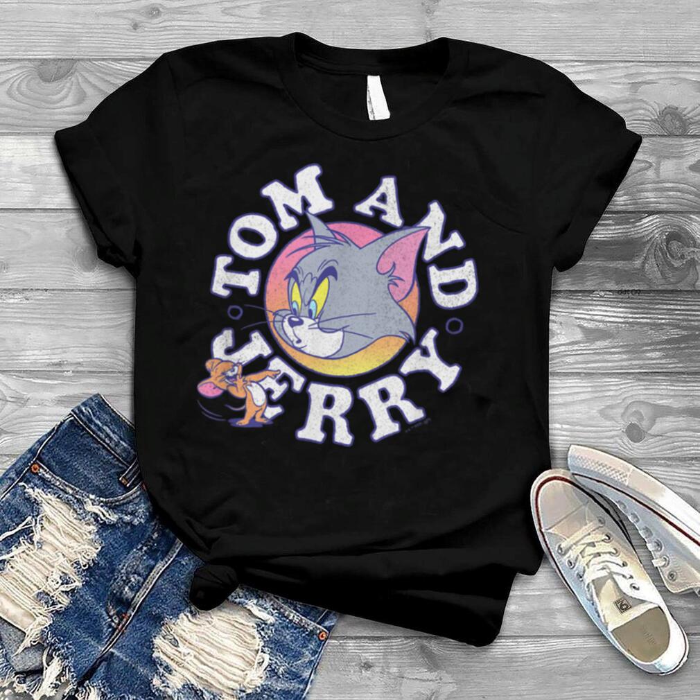 Tom and Jerry Circle Stare Down T Shirt B09ZNPZ35S