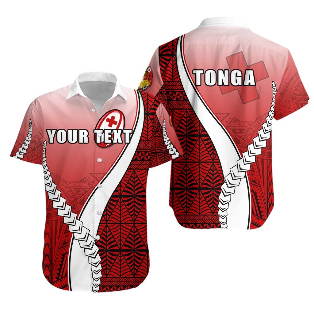 Tonga Rugby Hawaiian Shirt Confident Polynesian K13