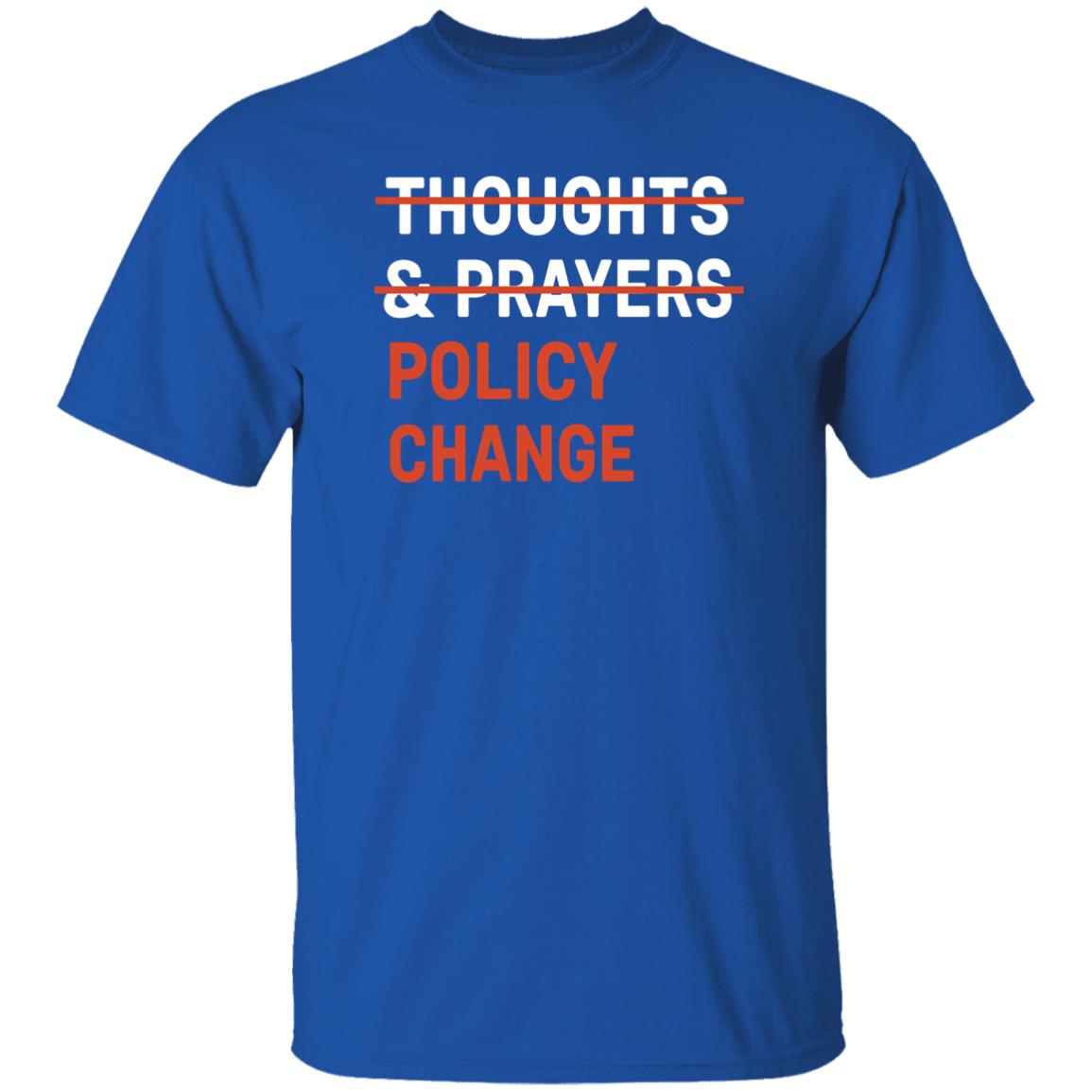 Tony Cope Moms Demand Action Thoughts Prayers Policy Change Shirt
