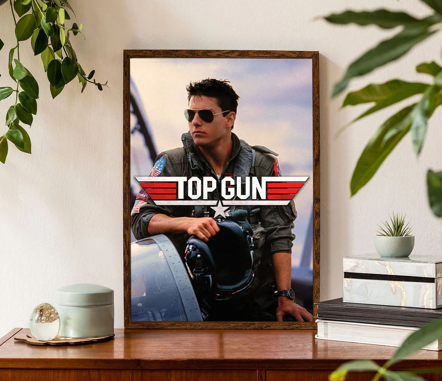 Top Gun 1986 Movie Poster Gift For Fan