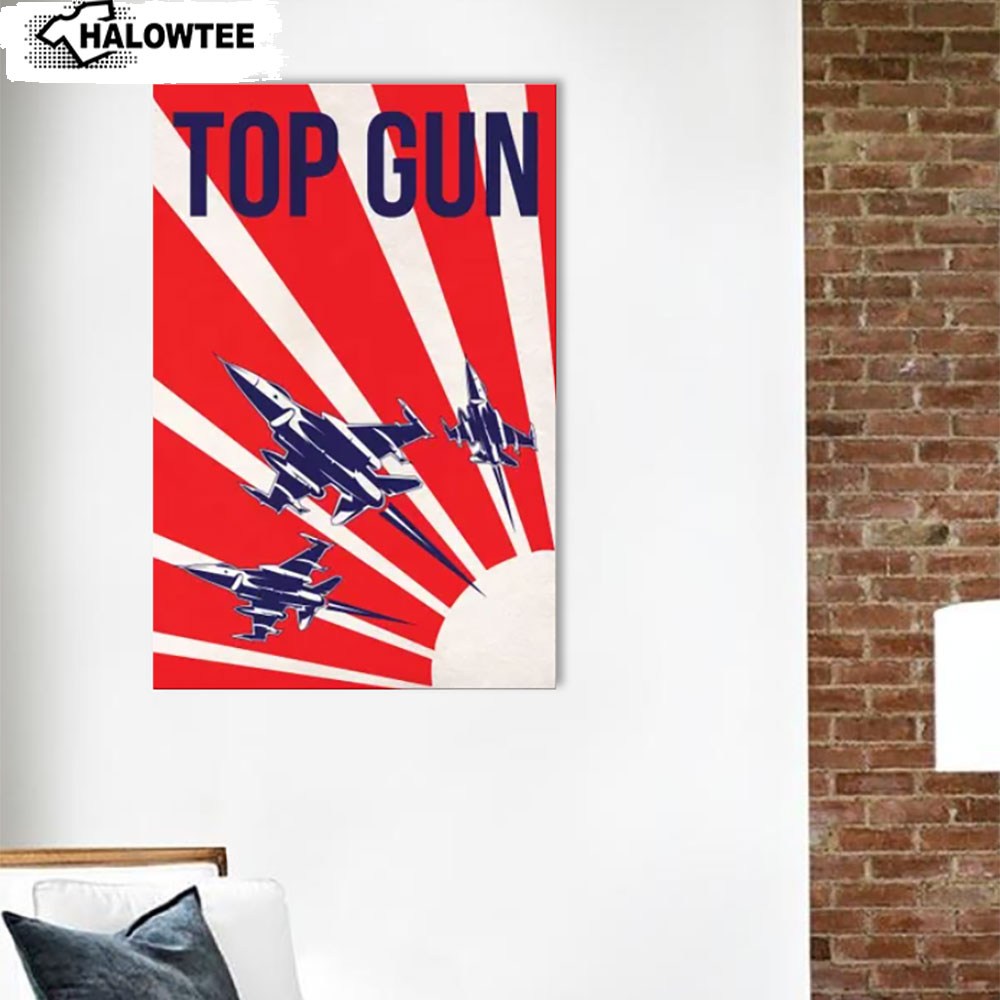 Top Gun Alternative Poster Top Gun Poster Canvas Top Gun Wall Art