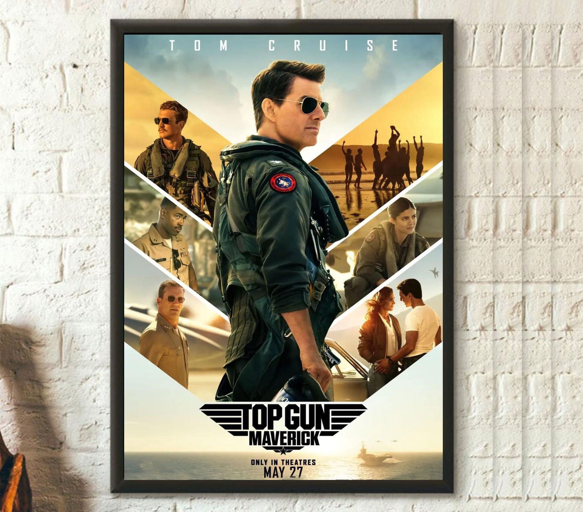 Top Gun Maverick 2022 Tom Cruise Movies Poster