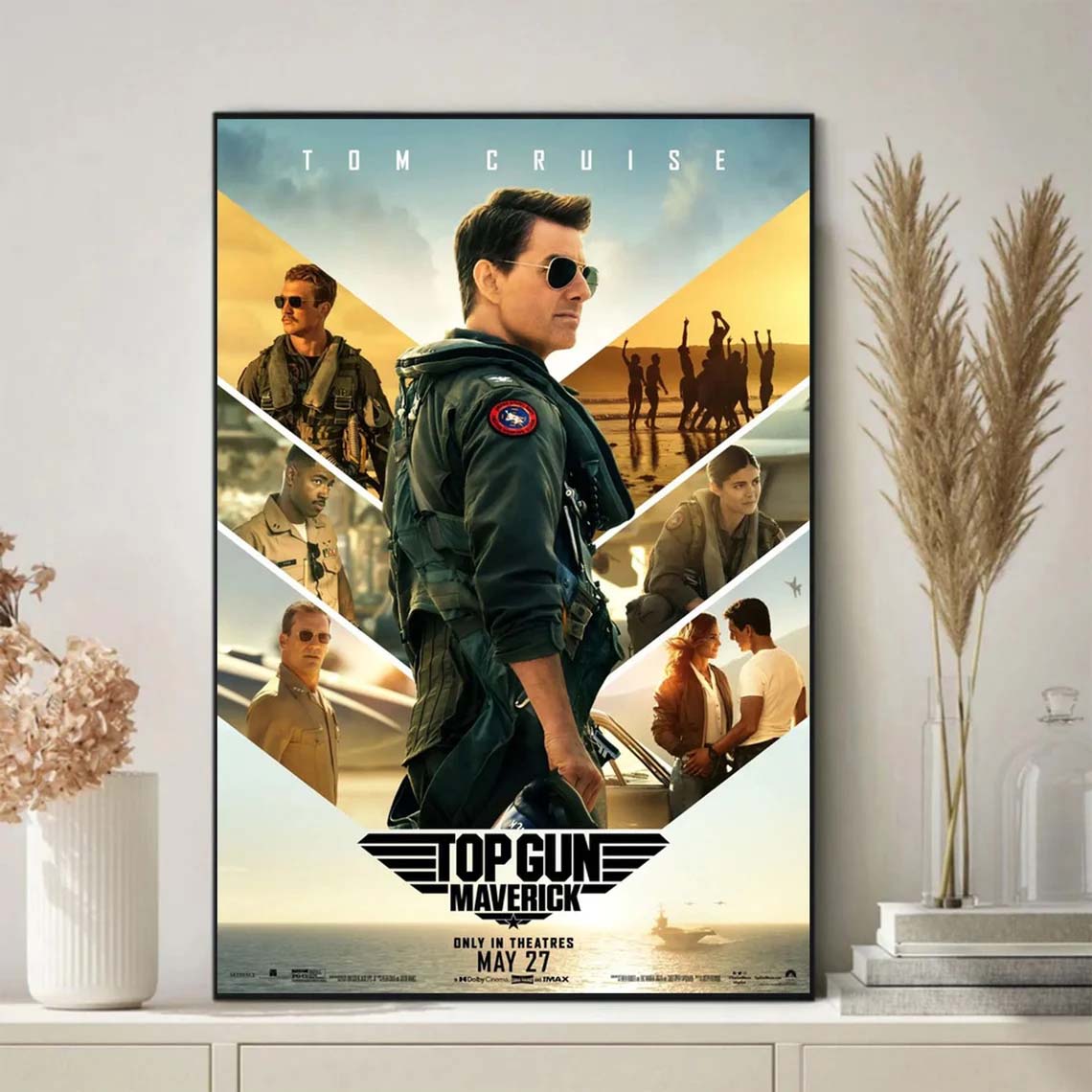 Top Gun Maverick Poster Canvas Wall Art – Thekingshirt.com
