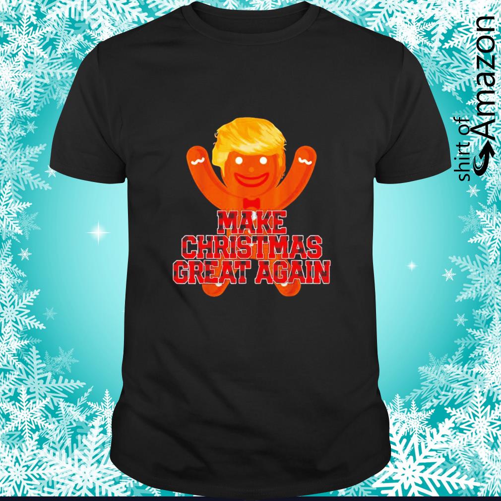 Top Trump Cookie make Christmas great again t-shirt