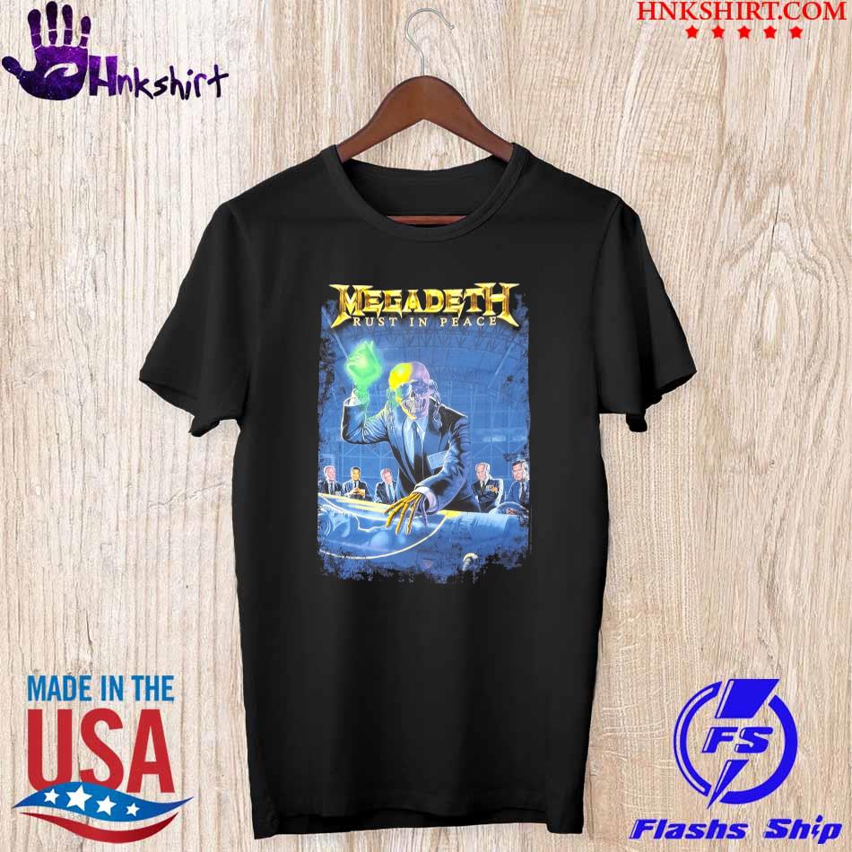 Trending Megadeth Rust in peace shirt