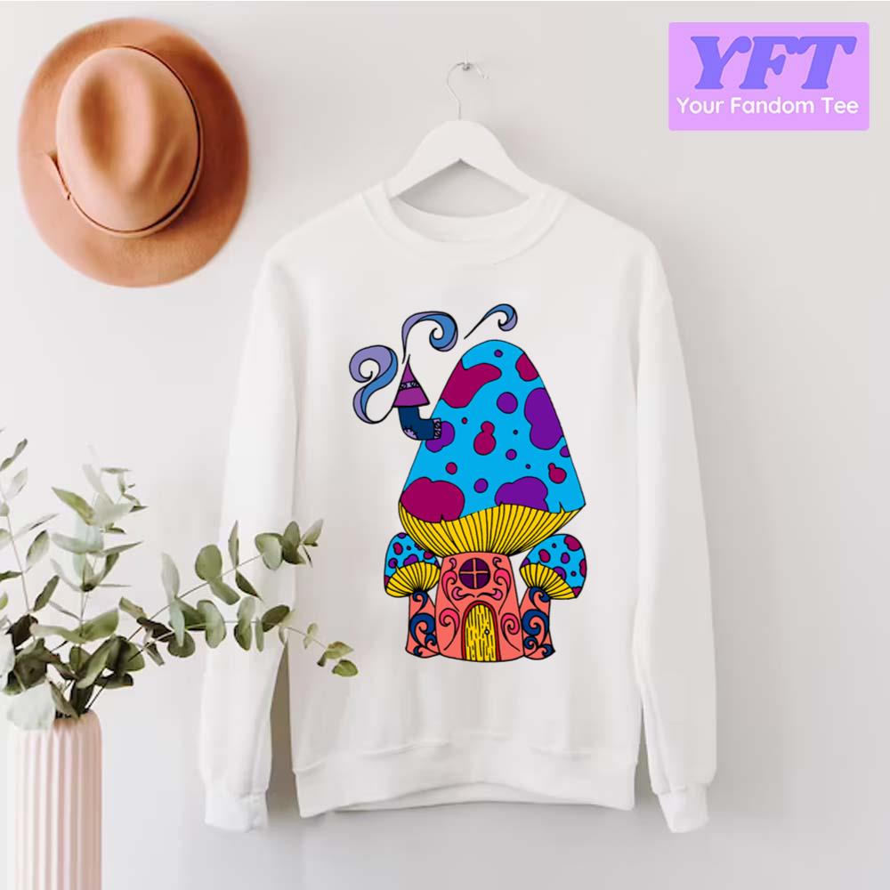 Trending Mushroom Home 2 Graphic Art Unisex Sweatshirt