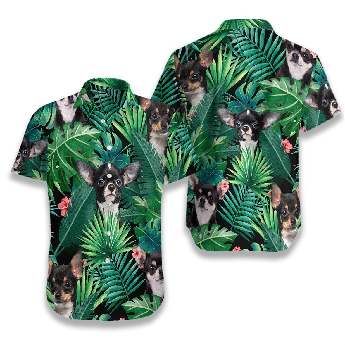 Tropical Chihuahua Ez03 0407 Hawaiian Shirt