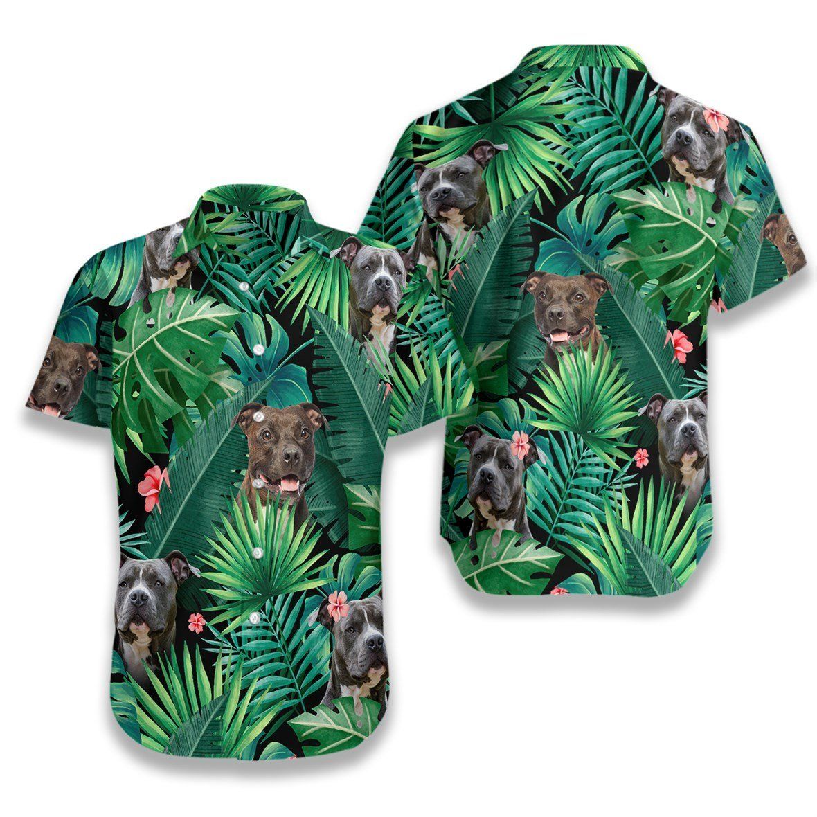 Tropical Pitbull Ez03 0407 Hawaiian Shirt