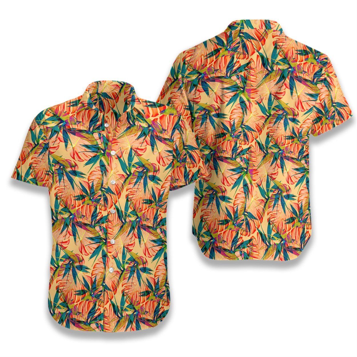 Tropical Seamless Pattern 4 Ez14 2607 Hawaiian Shirt