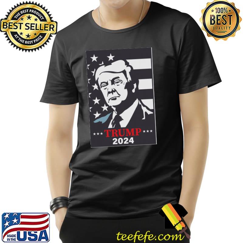 Trump 2024 women’s keep America great reelect Donald Trump loong sleeve shirt