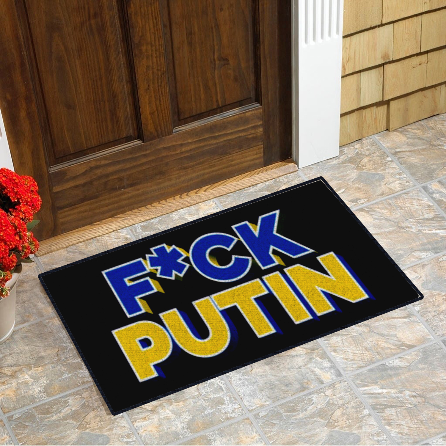 Ukraini War FCK Putin Door Mat