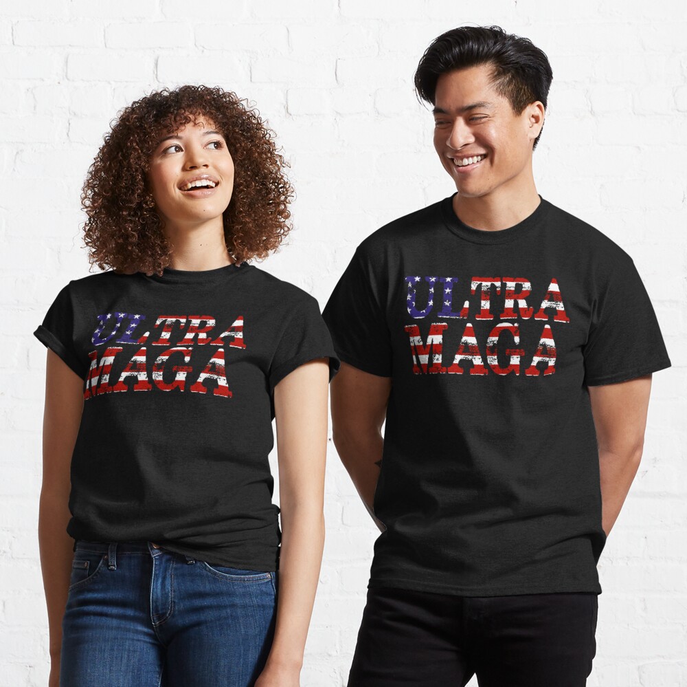Ultra Maga American Flag Vintage Shirt