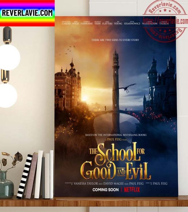 Universal Pictures The School for Good & Evil Home Decor Poster Canvas