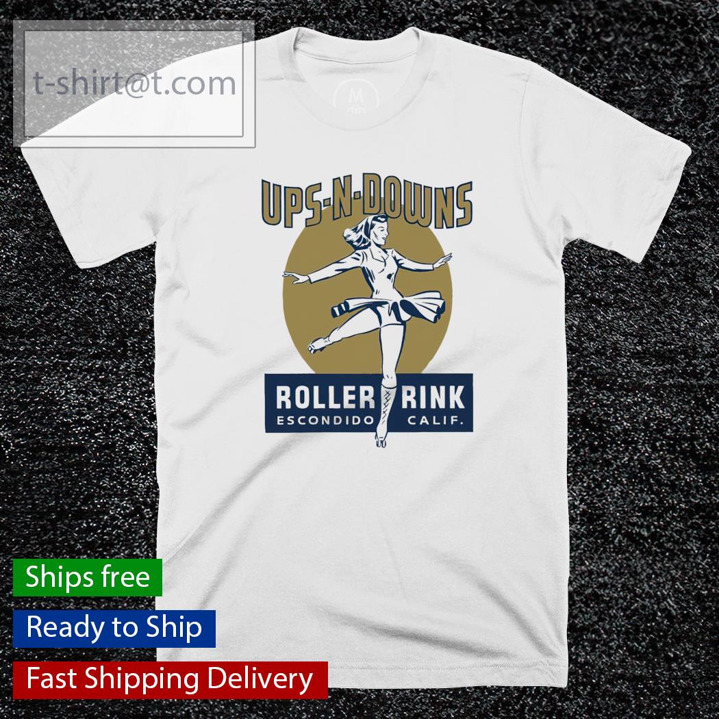 Ups-n-downs roller rink escondido shirt