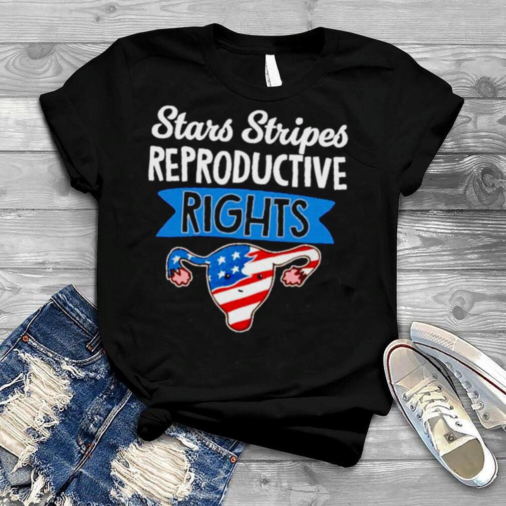 Uterus stars stripes reproductive rights, patriotic 4th of july shirt