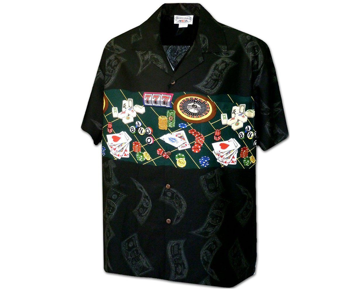Vegas Baby Black Hawaiian Shirt