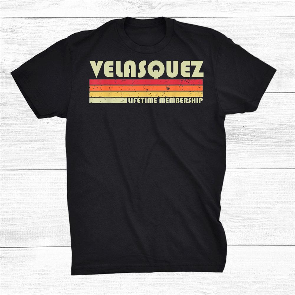 Velasquez Surname Shirt