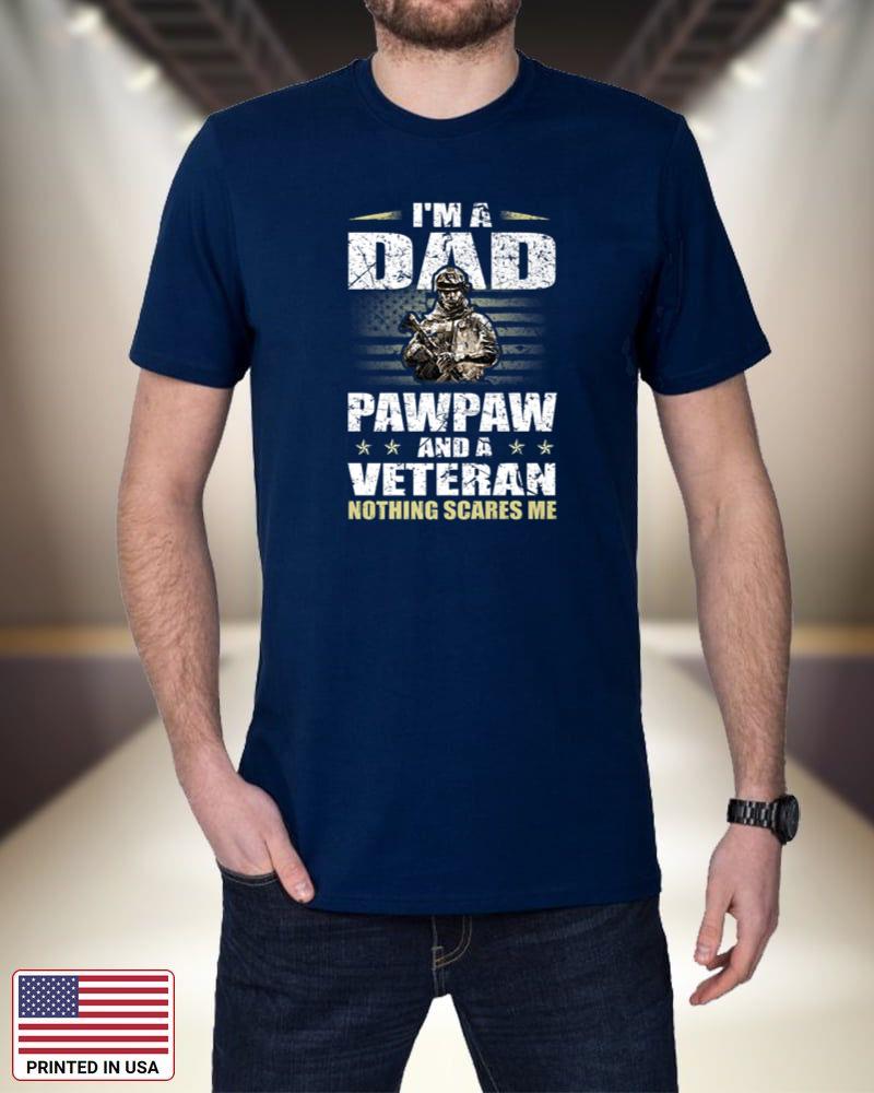 Veteran 365 I'm A Dad Pawpaw Veteran Father's Day Funny Men Premium b0Pgl