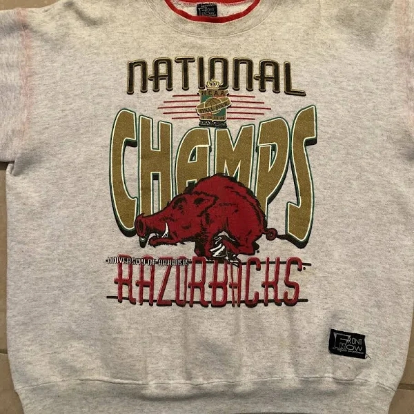 Vintage Arkansas Razorbacks 1994 National Champion Shirt