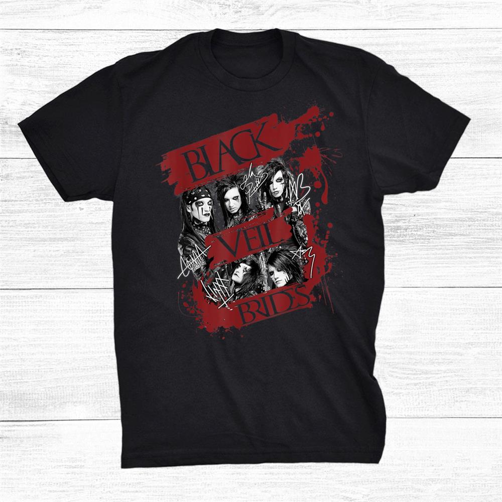 Vintage Blacks Veils Brides Art Band Music Legend 80s 90s Shirt