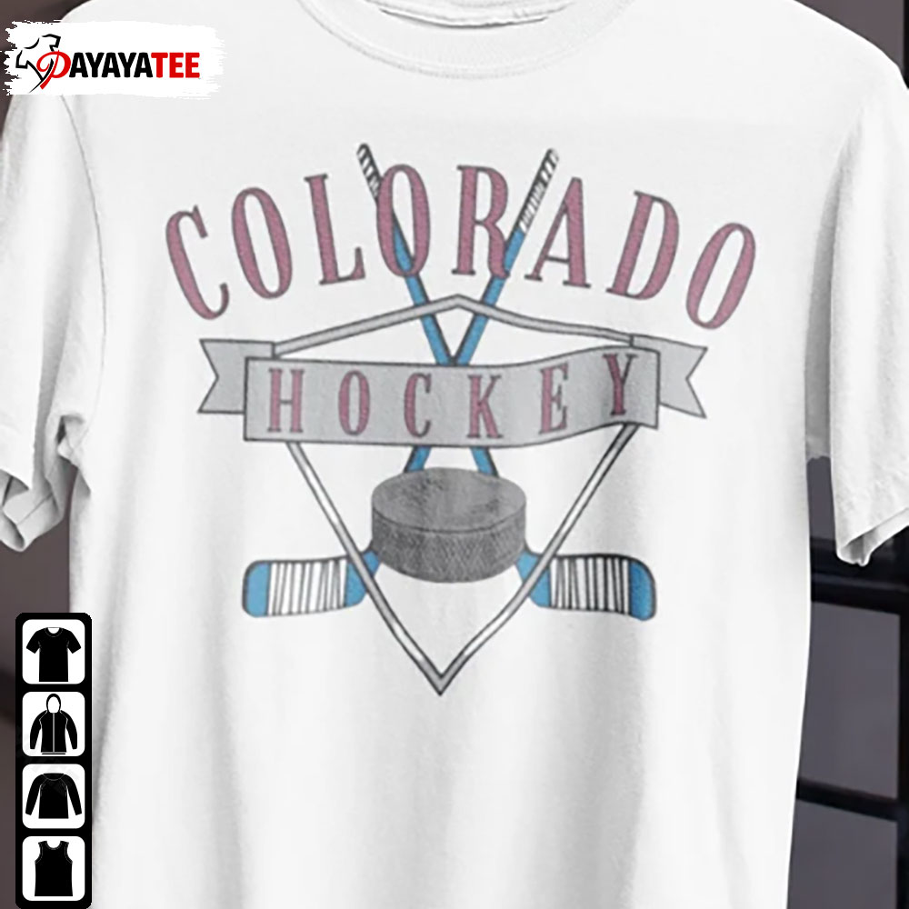 Vintage  Colorado Avalanche Shirt Hockey The Avs