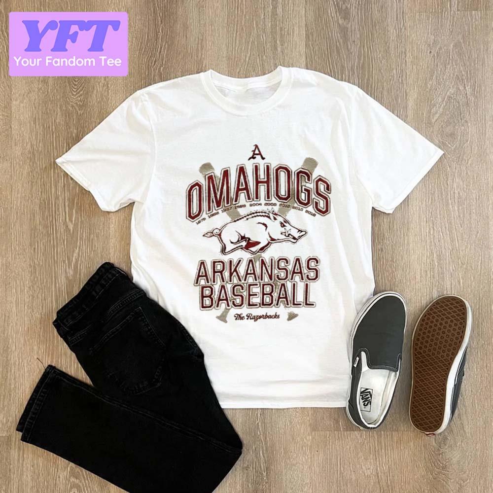 Vintage Design Omahogs Arkansas Razorbaks Unisex T-Shirt