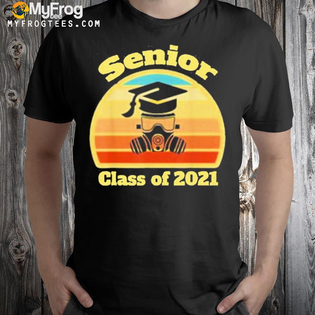 Vintage senior 2021 class of 2022 graduation shirt