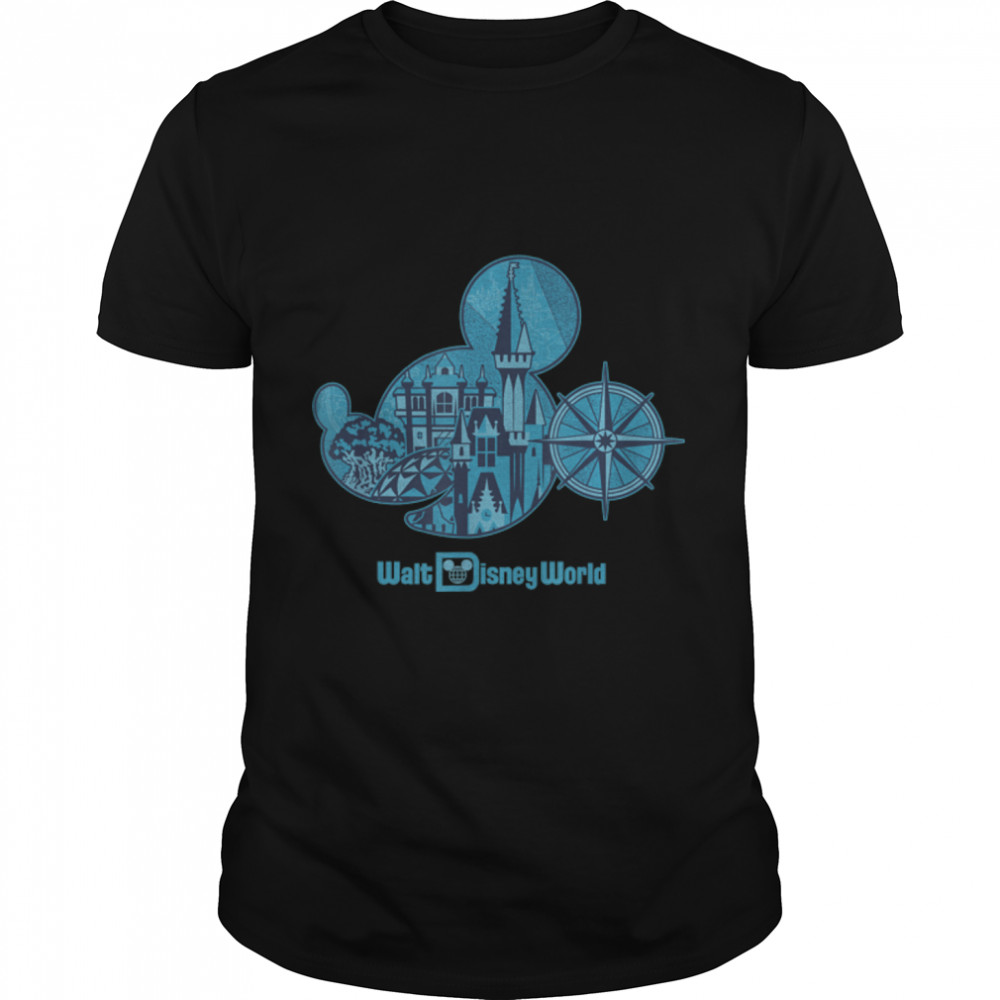 Walt Disney World 50th Anniversary Mickey Head T-Shirt B09P9LCFKT