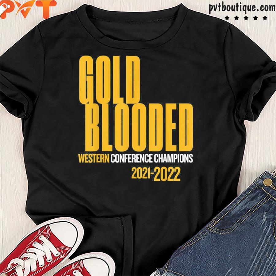 Warriors finals 2022 basketball gold blooded shirt