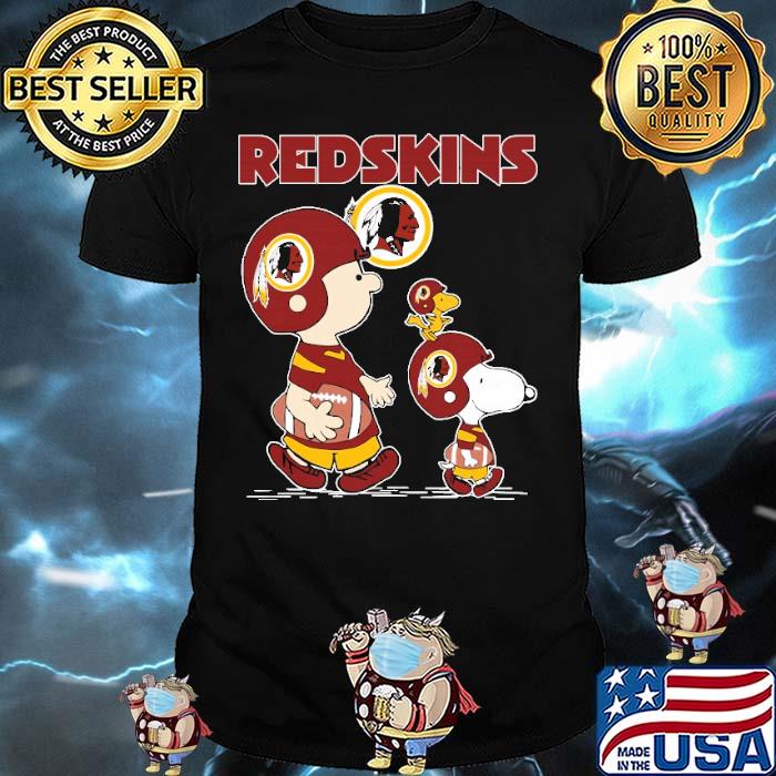 Washington Redskins let’s play Football together Snoopy NFL shirt