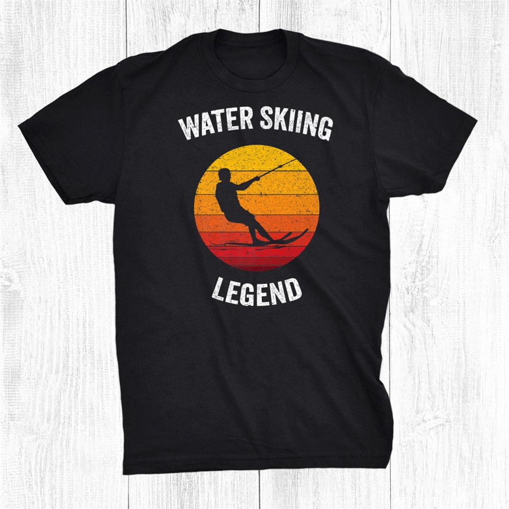 Water Skiing Legend Vintage Waterskiing Ski Shirt