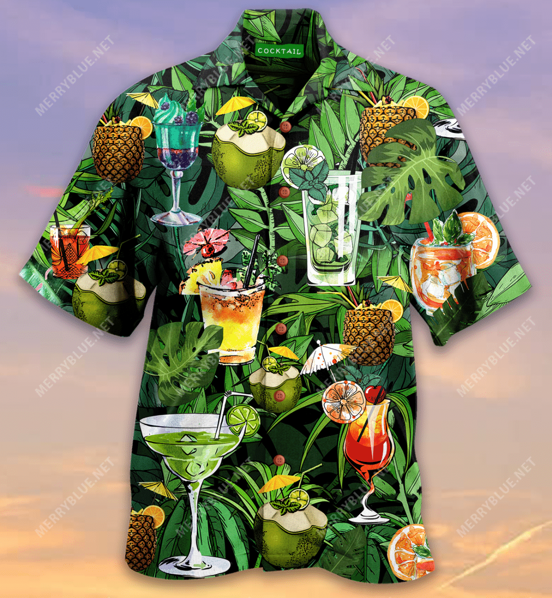 We All Deserve A Cocktail Hawaiian Shirt