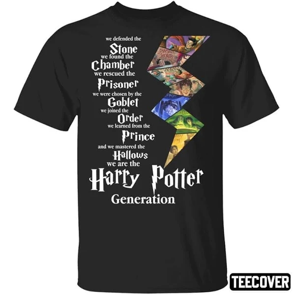 We Defended The Stone We Found The Chamber We Are The Harry Potter Generation T Shirt