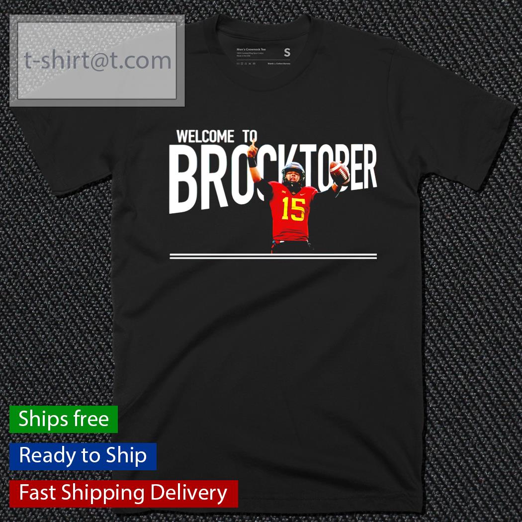 Welcome To Brocktober shirt