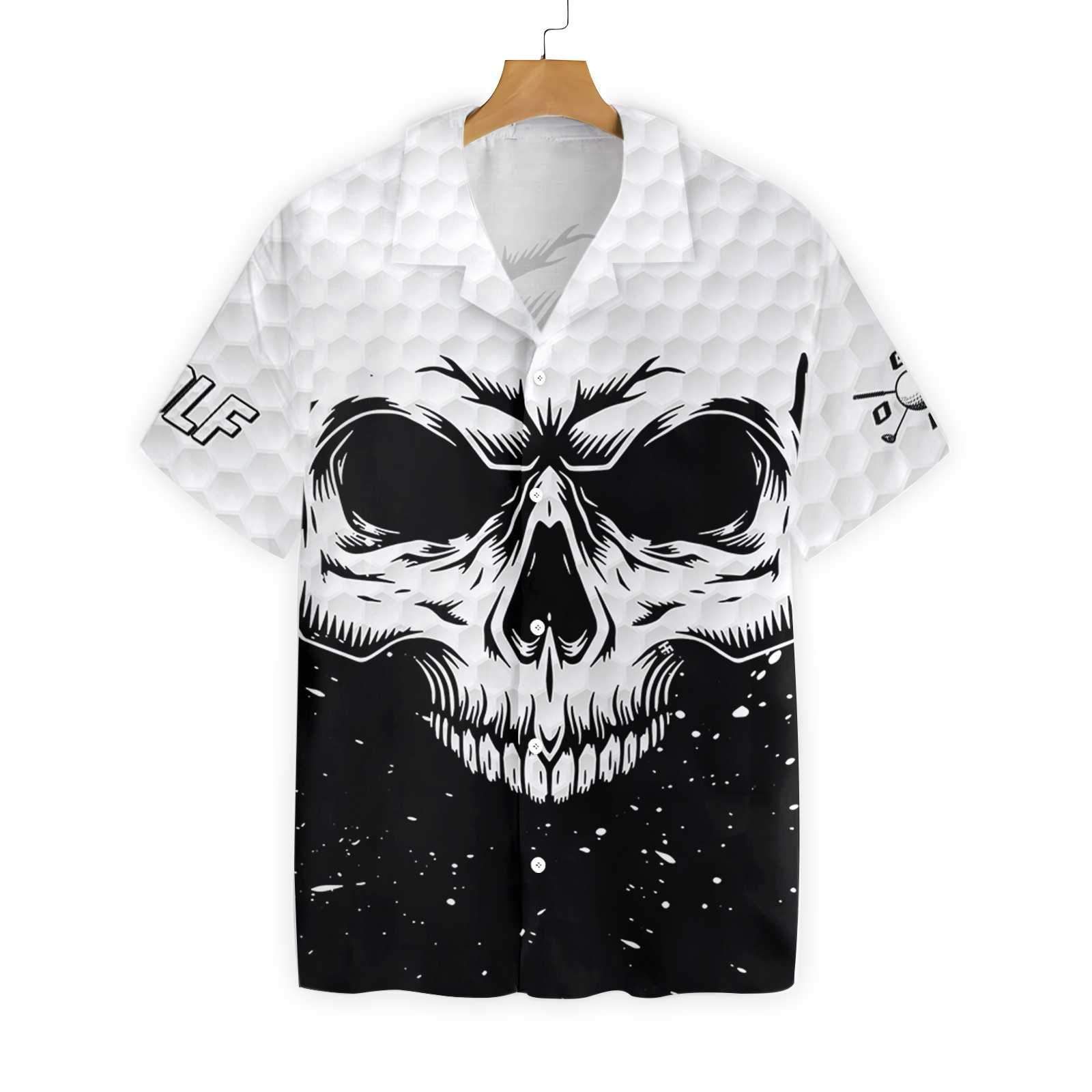 White Skull Golf Best Unisex Hawaiian Shirt For Men And Women   24054424