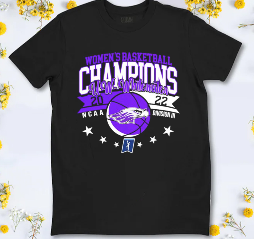 Wisconsin Whitewater 2022 NCAA Division III Champions T-Shirt