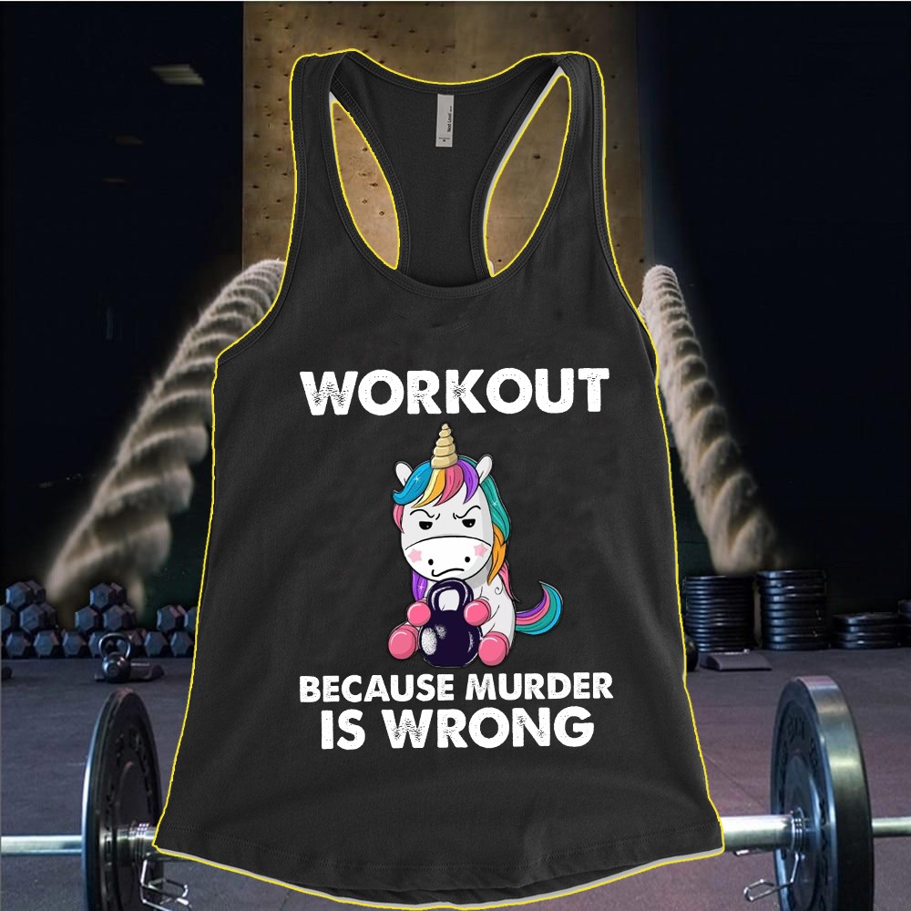 Workout because murder is wrong – Unicorn workout
