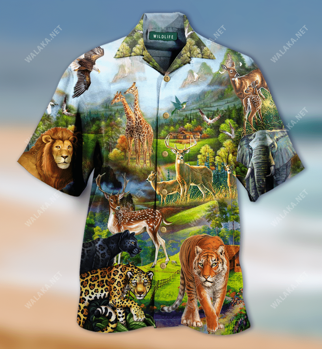 World Wildlife Colorful Good Hawaiian Shirt   19051816