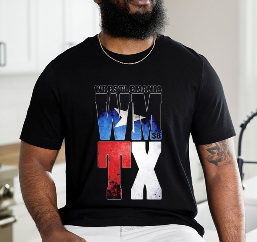 WrestleMania 38 WMTX Unisex T-Shirt
