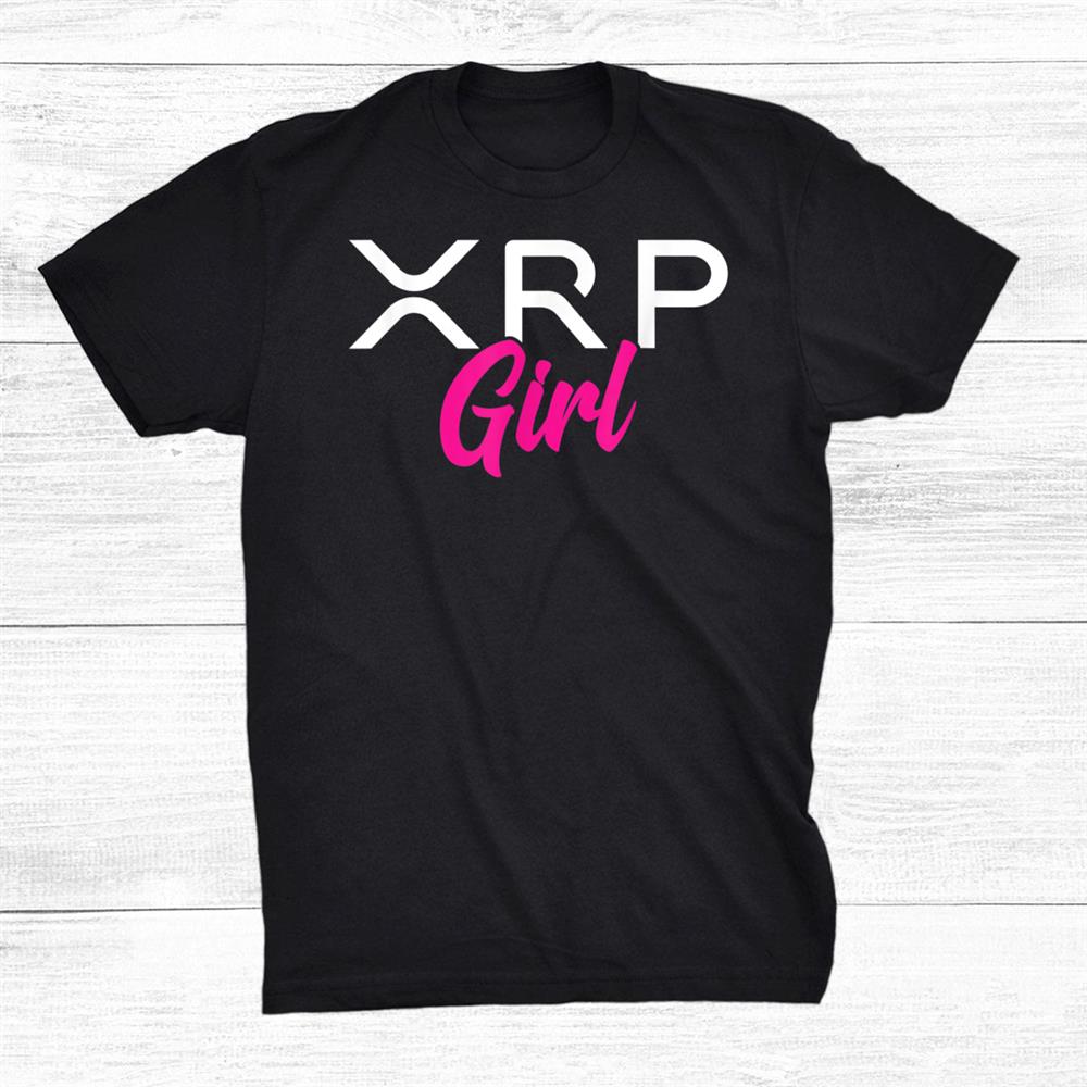 Xrp Cryptocurrency Girl Shirt