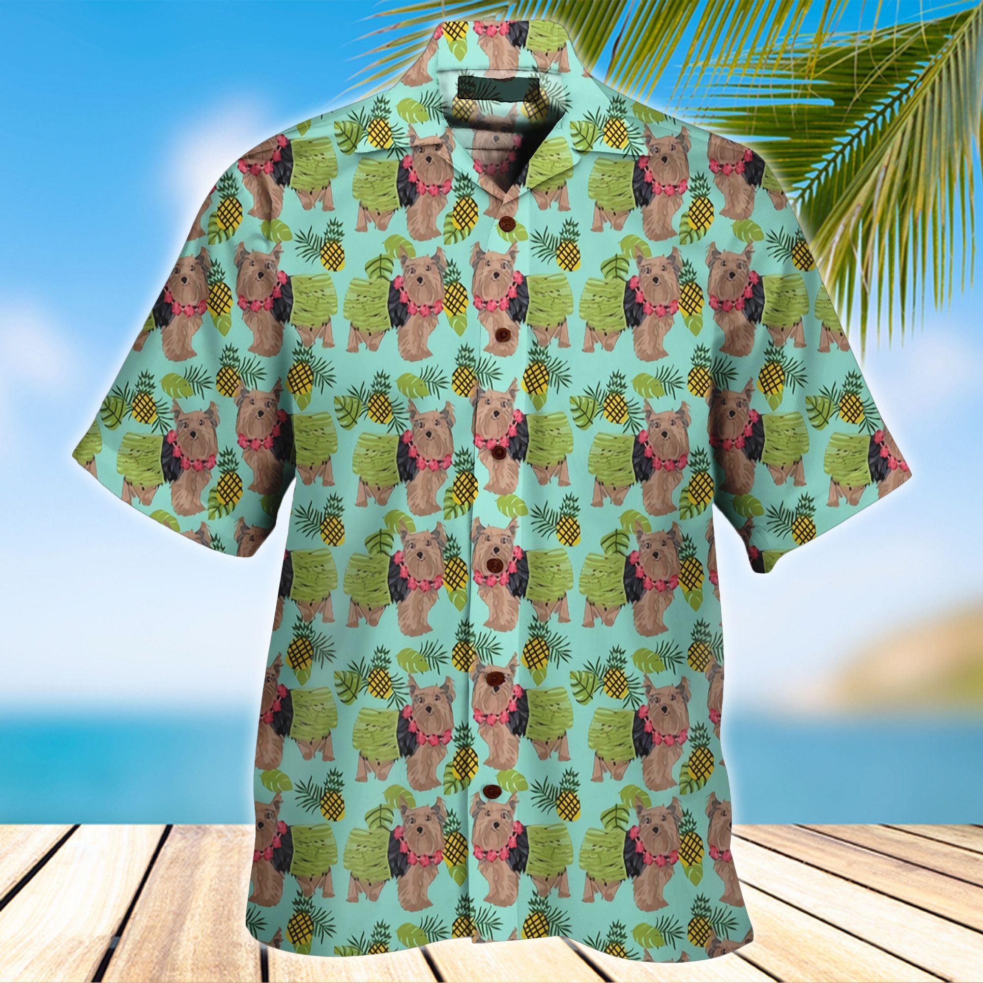 Yorkshire Terrier Colorful Awesome Unisex Hawaiian Shirt For Men And Women   25055479