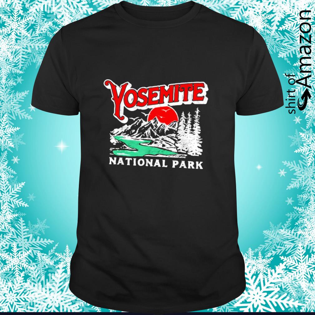 Yosemite National Park retro shirt