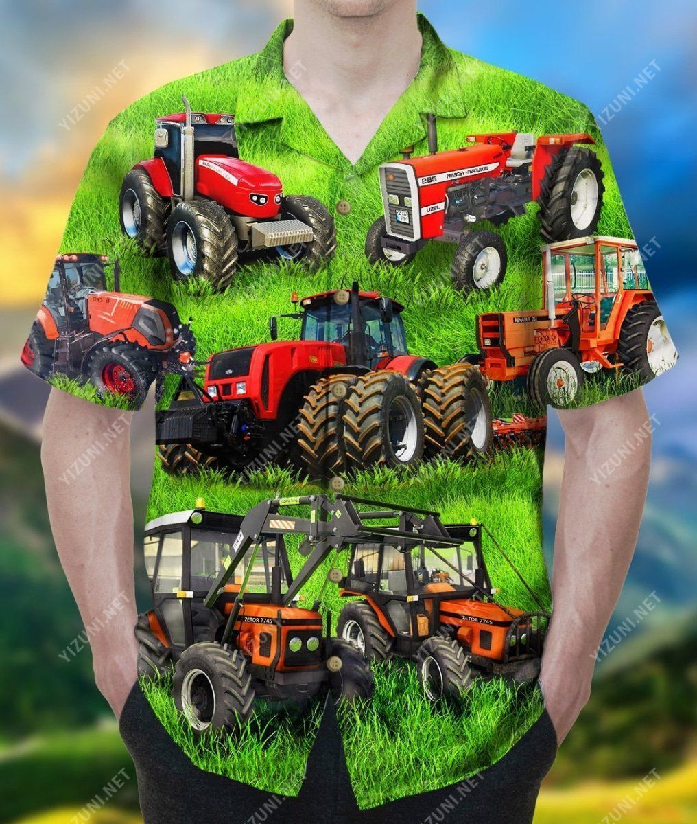 You Can Never Have Too Many Tractors Green Amazing Design Unisex Hawaiian Shirt For Men And Women   04061652