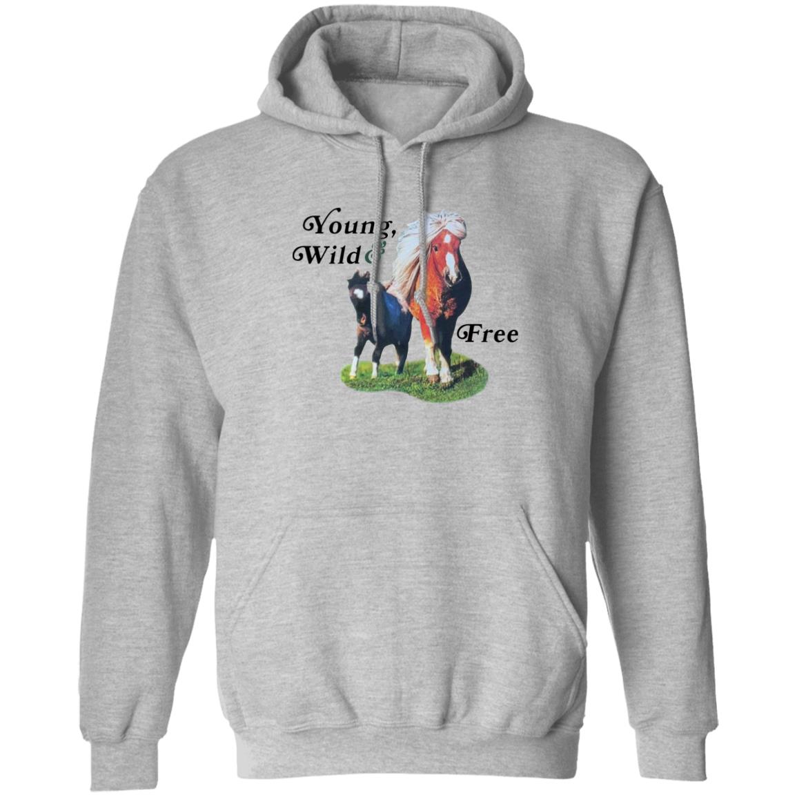 Young Wild And Free Horses Shirt Caucasianjames Caucasian James Clothing Store