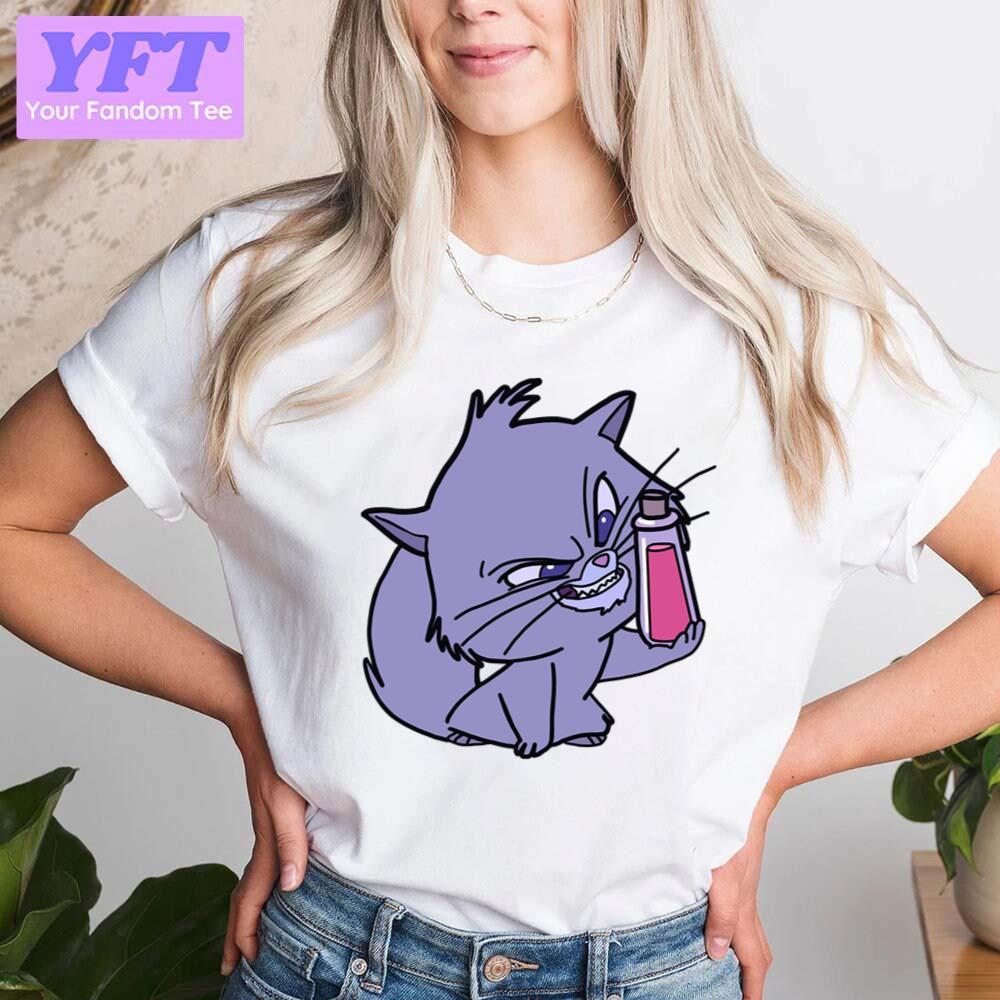 Yzma Cat With Poison Bottle The Emperor’s New Groove Unisex T-Shirt