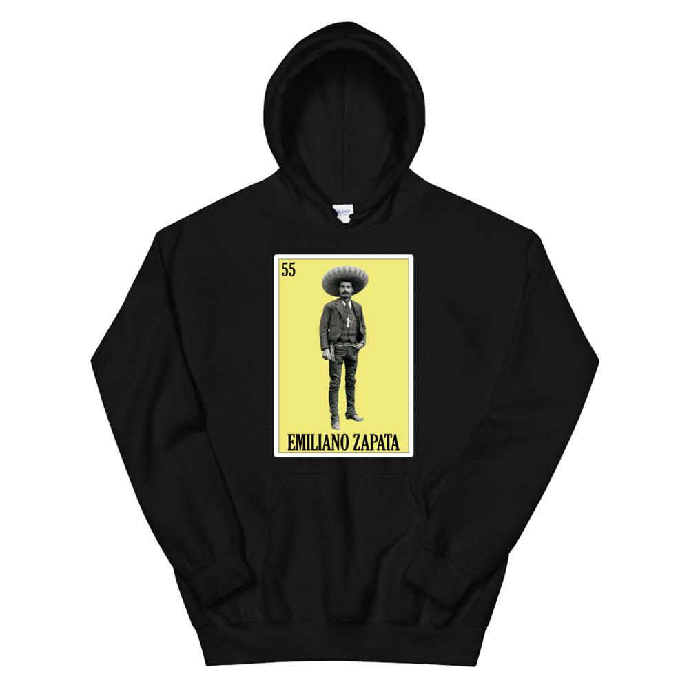 Zapata Lottery Gift Mexican Lottery Emiliano Zapata Hoodie