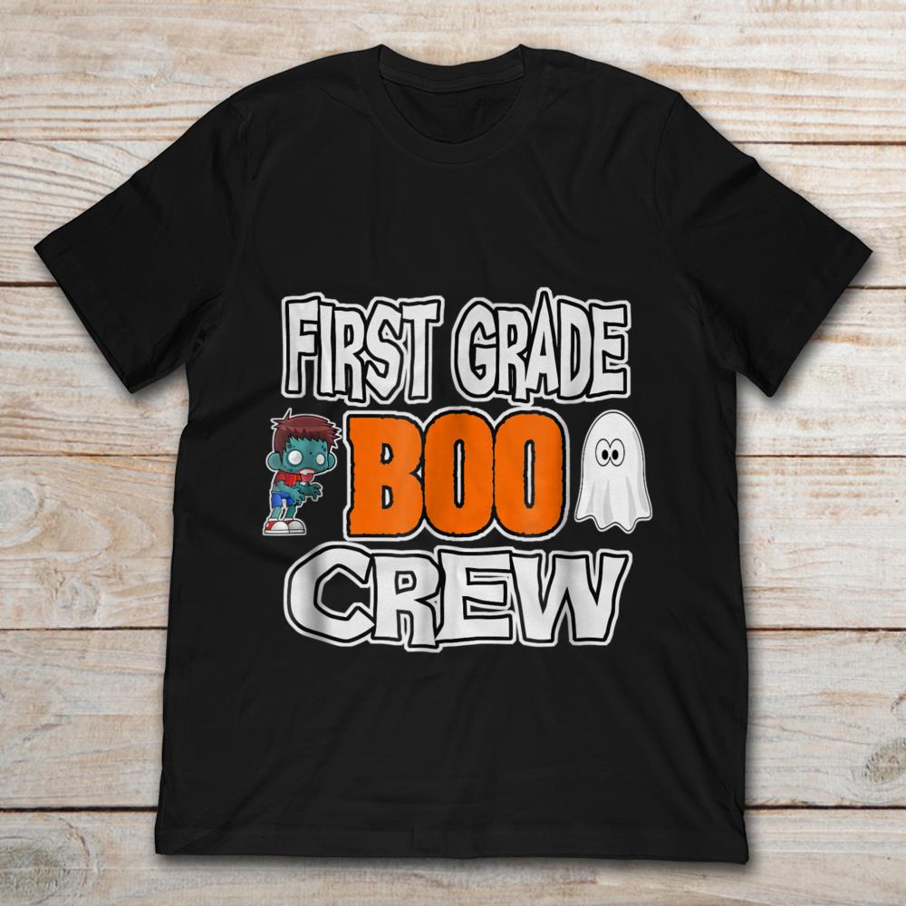Zombie And Ghost First Grade Boo Crew