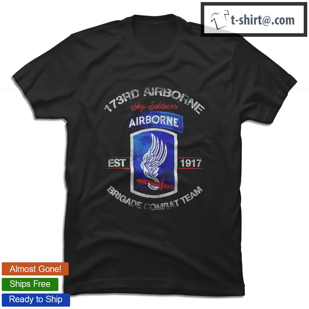 173rd Airborne Brigade combat team sky soldiers shirt