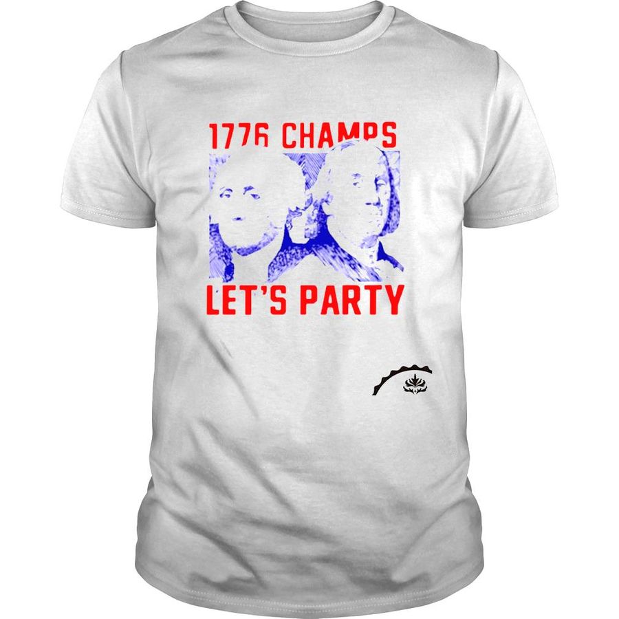 1776 champs lets party USA shirt