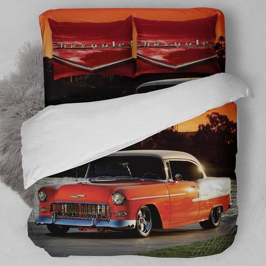 1955 Chevy Bel Air Bedding Set Duvet Cover Set